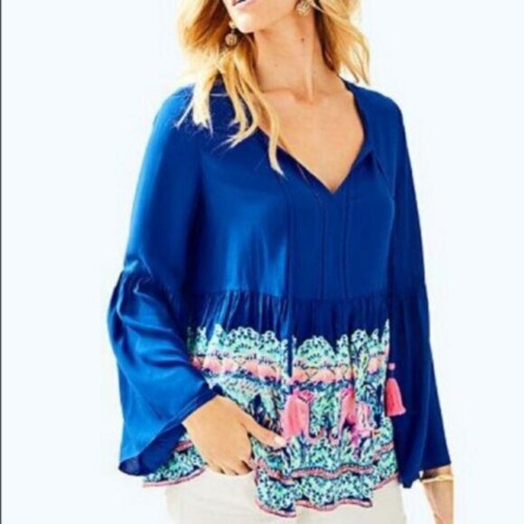 BNWT Lilly Pulitzer Kahli Top - Size Small - Picture 1 of 8